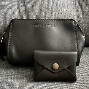 Portland Leather Goods Belt Bag w/Mini Daisy Wallet